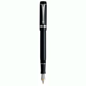 Ручка перьевая Parker Duofold F89 International Black PT F золото 18K