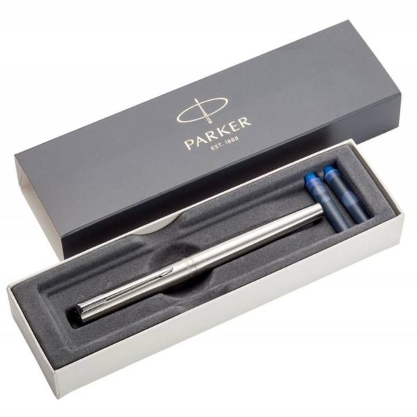 Ручка перьевая Parker Jotter Core F61 Stainless Steel CT M