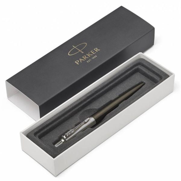 Ручка шариковая Parker Jotter Premium K176 Tower Grey Diagonal CT M