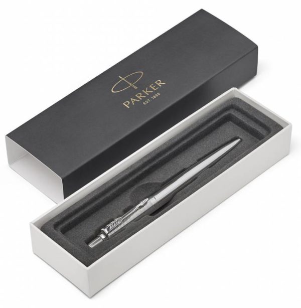 Ручка шариковая Parker Jotter Premium K176 Stainless Steel Diagonal CT M