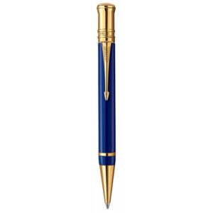 Ручка шариковая Parker Duofold K74 Historical Colors Lapis Lazuli GT M