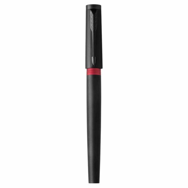 Ручка 5й пишущий узел Parker Ingenuity Deluxe L F504 Black Red PVD F