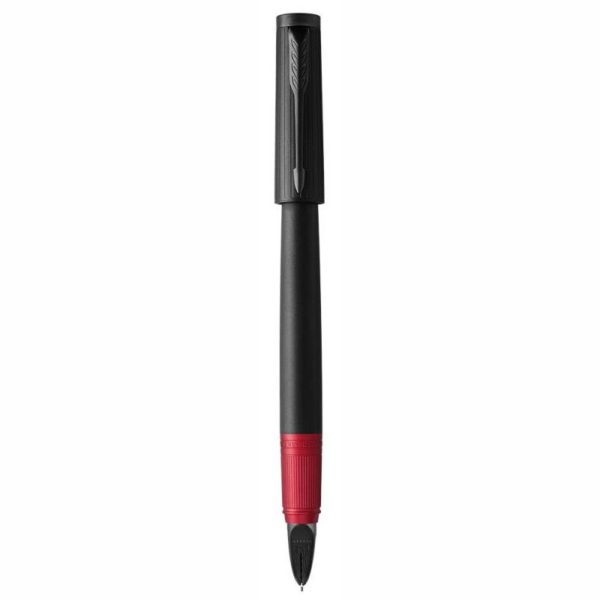 Ручка 5й пишущий узел Parker Ingenuity Deluxe L F504 Black Red PVD F