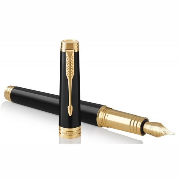 Ручка перьевая Parker Premier F560 Lacque Black GT F золото 18K