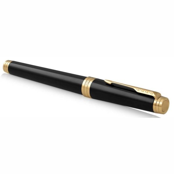 Ручка перьевая Parker Premier F560 Lacque Black GT F золото 18K