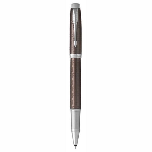 Ручка роллер Parker IM Premium T324 Brown CT F