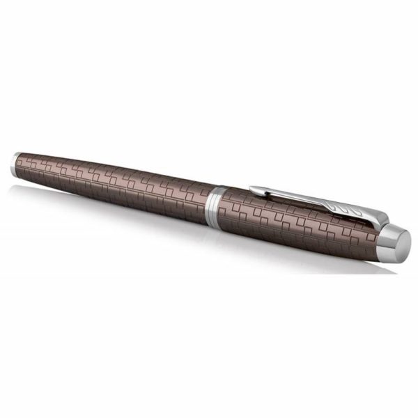 Ручка перьевая Parker IM Premium F324 Brown CT F