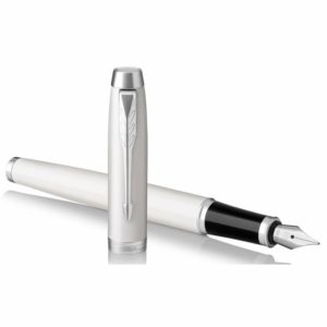 Ручка перьевая Parker IM Core F321 White CT F