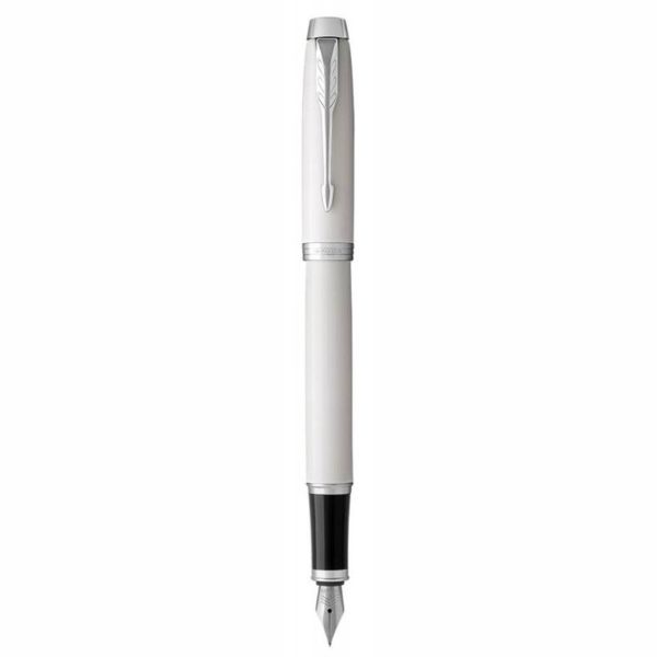 Ручка перьевая Parker IM Core F321 White CT F