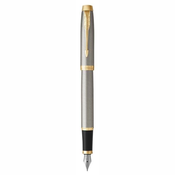 Ручка перьевая Parker IM Core F321 Brushed Metal GT F