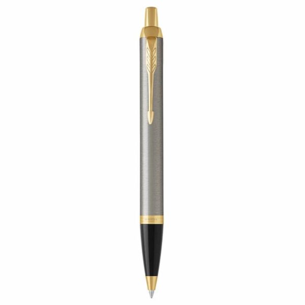 Ручка шариковая Parker IM Core K321 Brushed Metal GT M