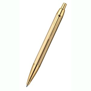 Ручка шариковая Parker IM Metal K223 Brushed Metal Gold GT M