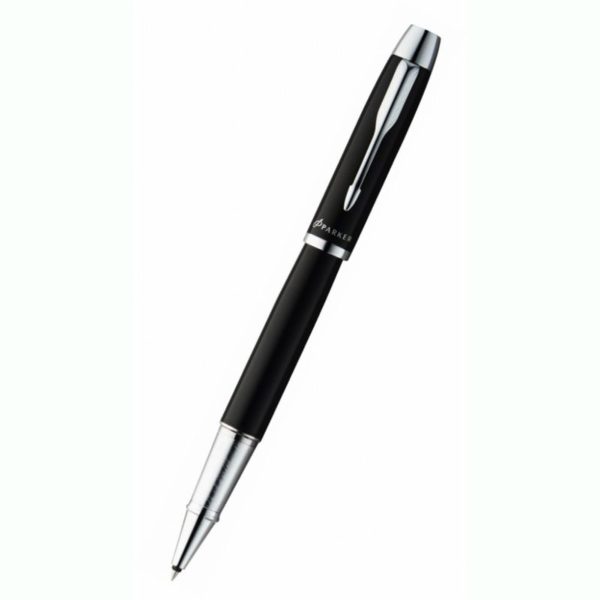 Ручка роллер Parker IM Metal T221 Black CT F