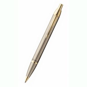 Ручка шариковая Parker IM Metal K223 Brushed Metal GT M