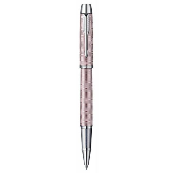 Ручка роллер Parker IM Premium T224 Pink Pearl CT F