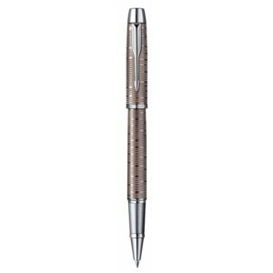 Ручка роллер Parker IM Premium T224 Brown Shadow CT F