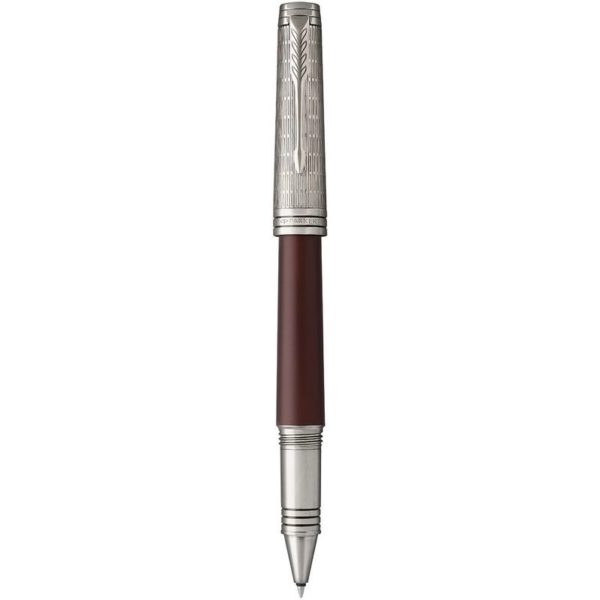 Ручка роллер Parker Premier K567 Crimson Red RT F