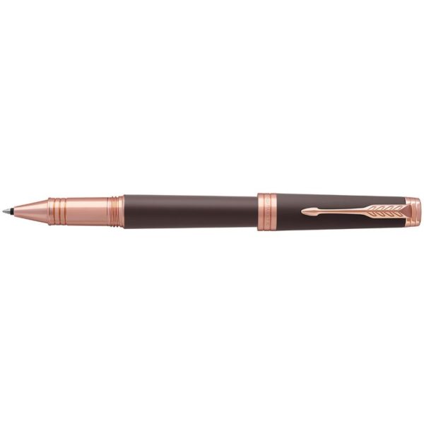 Ручка роллер Parker Premier T560 Soft Brown PGT F