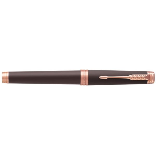 Ручка роллер Parker Premier T560 Soft Brown PGT F