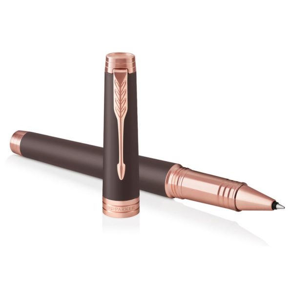 Ручка роллер Parker Premier T560 Soft Brown PGT F