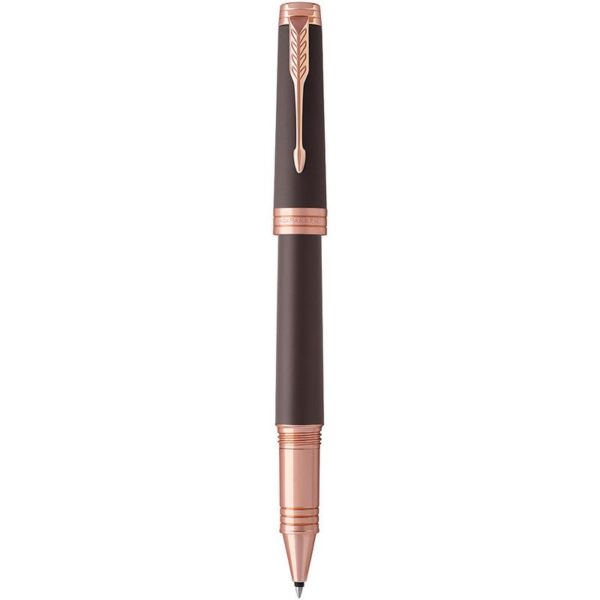 Ручка роллер Parker Premier T560 Soft Brown PGT F