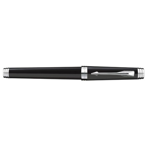 Ручка перьевая Parker Premier Laсque F560 Deep Black ST M золото 18K с родиевым покрытием