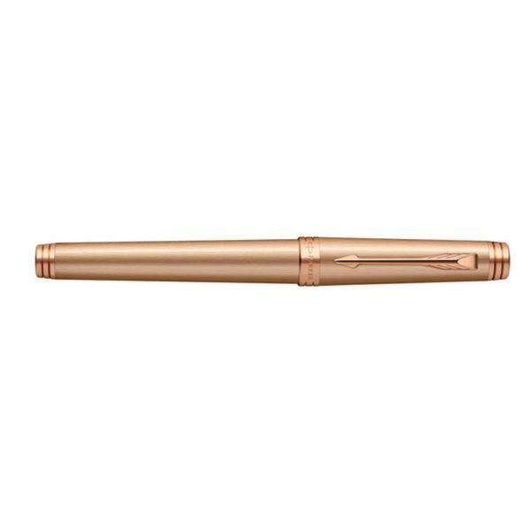 Ручка перьевая Parker Premier Monochrome F564 Pink Gold PVD F золото 18K